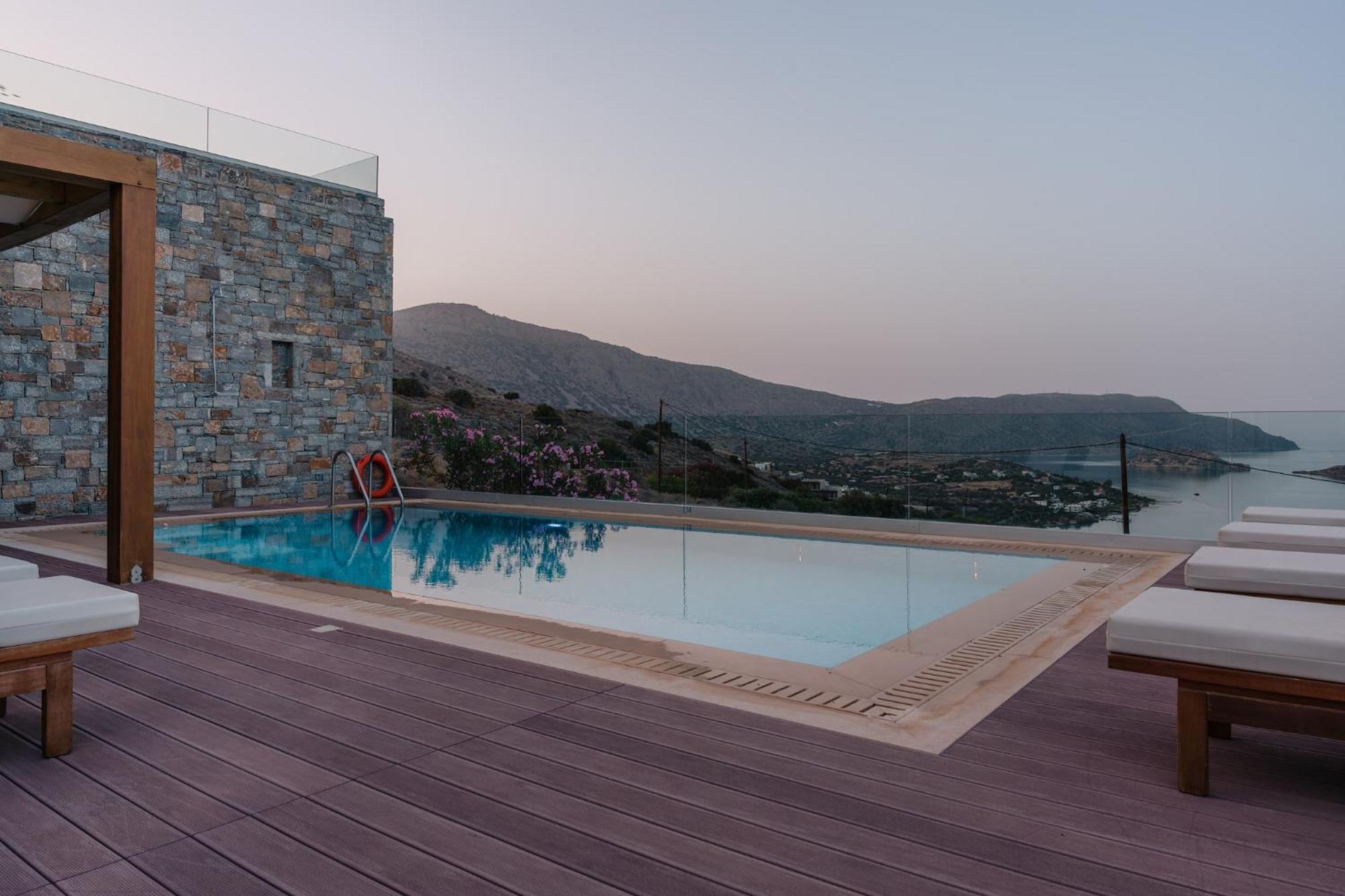 Elounda Panorama Villa Exterior foto