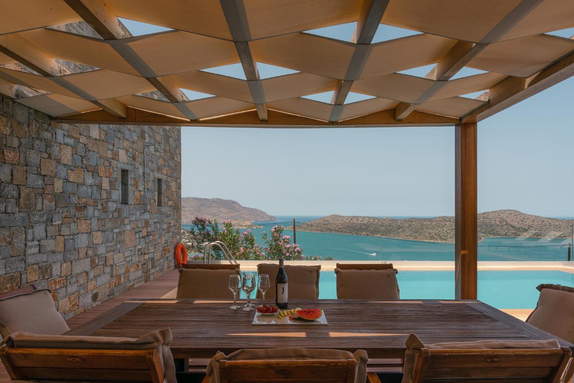 Elounda Panorama Villa Exterior foto
