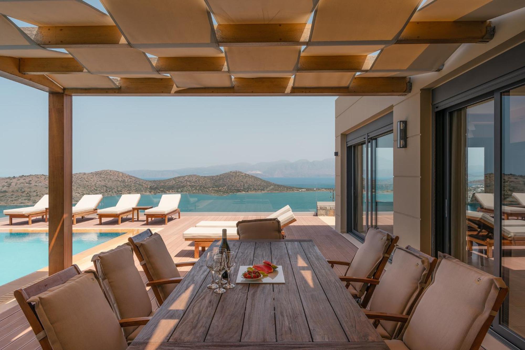 Elounda Panorama Villa Exterior foto